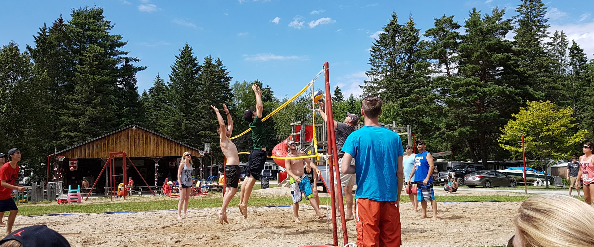Red Eagle Camp Ground and Waterfront RV Park in Coe Hill Ontario Canada