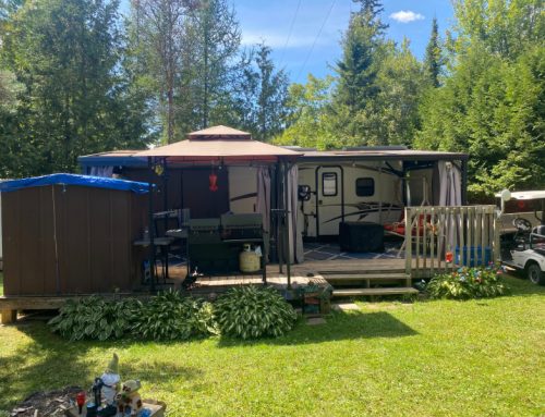 2014 – 21’ Rockwood Mini Light. Asking $18,000
